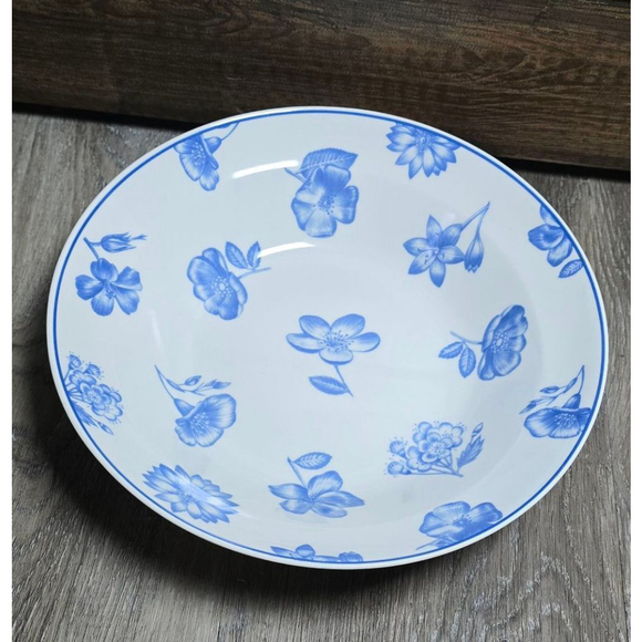 Cipa Blue Floral Porcellane Bowl - Picture 1 of 10